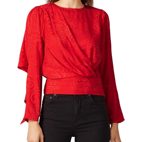 Ronny Kobo Monet Satin Blouse - Picture 5 of 7